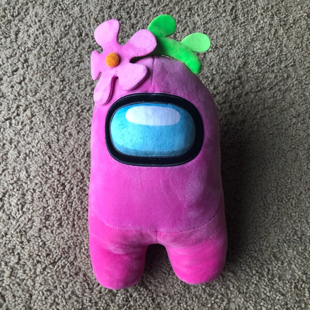 Among us Pink 12” plush